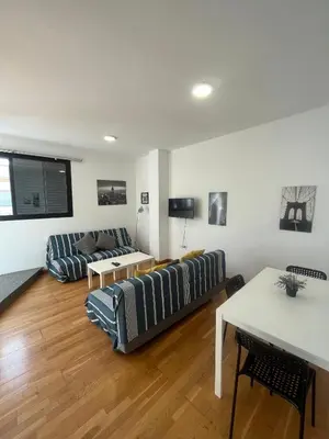 Zona de estar de Apartamento con Terraza Privada