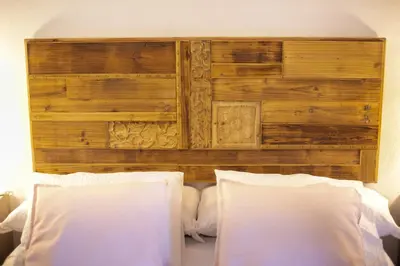 Cama o camas de una habitación en Villasecre Casa Rural