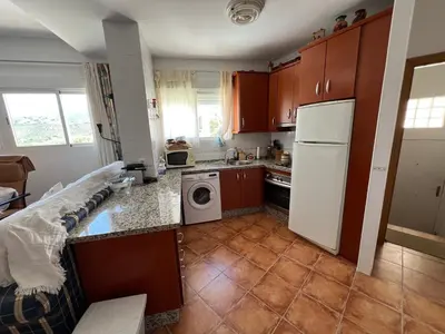 Una cocina o zona de cocina en Casa Fuente Alhama