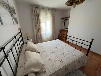 Cama o camas de una habitación en Casa Fuente Alhama