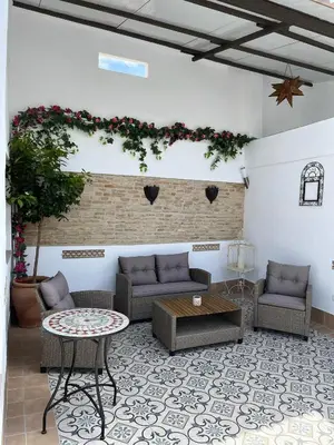 Zona de estar de Loft Balcones de la Judería