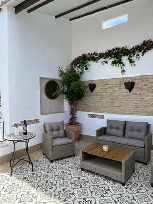 Zona de estar de Loft Balcones de la Judería