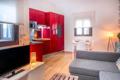 Una cocina o zona de cocina en Estudio Pasaje Valvanera