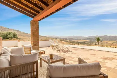 Paisaje cerca de esta villa