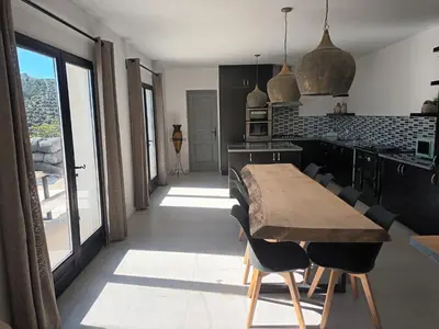 Una cocina o zona de cocina en Casa Laguna