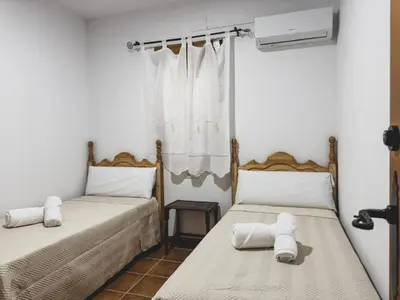 Cama o camas de una habitación en Mirador de Despeñaperros