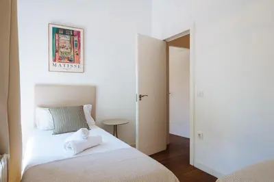 Cama o camas de una habitación en Al Sur Home Marqués