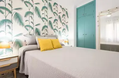 Cama o camas de una habitación en Apartamento en Sevilla centro