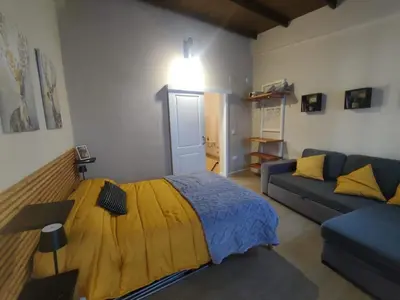 Zona de estar de Encinas de la Plata