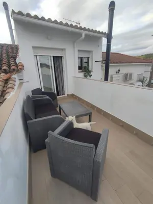 Zona de estar de Encinas de la Plata