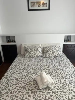 Cama o camas de una habitación en Ático Encarnación centro terraza y parking