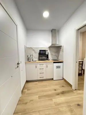 Una cocina o zona de cocina en Entrecallejones