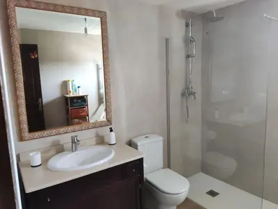 Un baño de Casa rural Las Canales - Iznájar