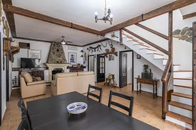 Una cocina o zona de cocina en Casa Rural La Perla.