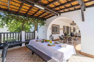 Un balcón o terraza de Casa Rural La Perla.