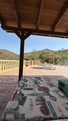 Paisaje cerca de este chalet de montaña