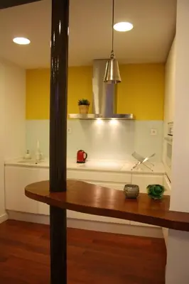 Una cocina o zona de cocina en Selecta - Atico con terraza en la Alameda