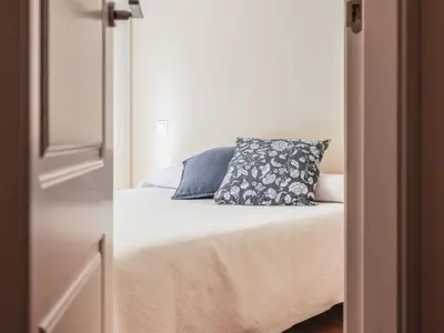 Cama o camas de una habitación en 2 Dorm Elegante en la Sevilla más autentica