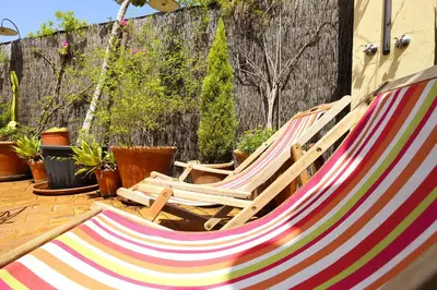 Jardín al aire libre en Veoapartment Alameda Penthouse