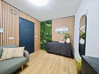 Zona de estar de Casa boutique premium con diseño de autor y confort