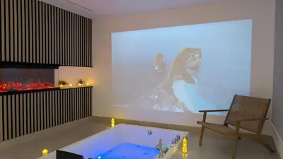 Plano de Suite con jacuzzi y chimenea en Torredonjimeno - La suite de Don Ximeno