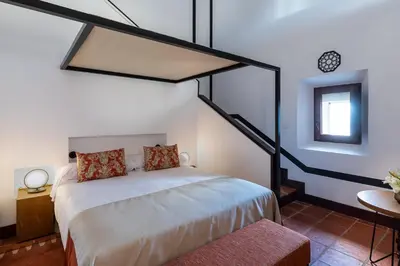 Cama o camas de una habitación en Parador de Jaén