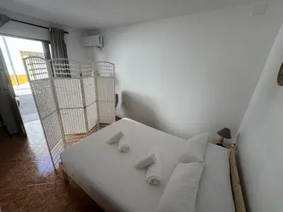 Cama o camas de una habitación en Apartamento Teresa - Centro de Campillos
