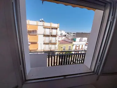 Un balcón o terraza de Habitación G mercadona con vistas a la calle