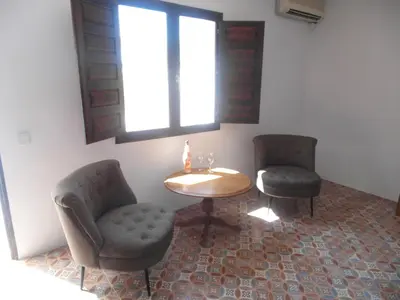 Zona de estar de Casa el Chorro