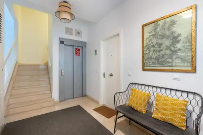Zona de estar de Veoapartment Alhóndiga Ático