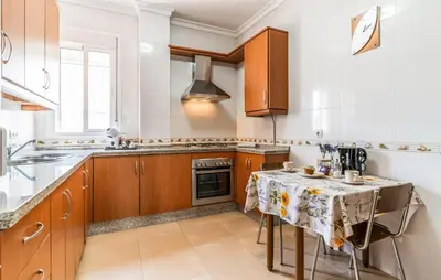 Una cocina o zona de cocina en Casa La Estacion