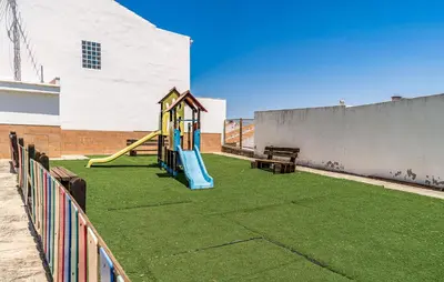 Zona de juegos infantil en Casa La Estacion