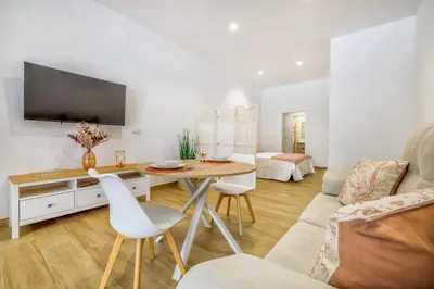 Una televisión o centro de entretenimiento en New Lofts Boutique Center Córdoba