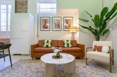 Zona de estar de Genteel Home Boteros