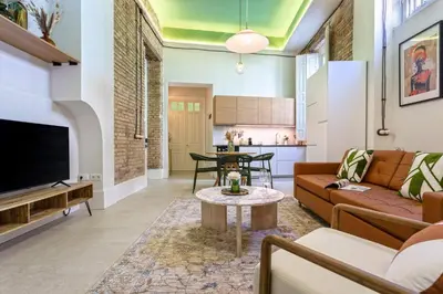 Una cocina o zona de cocina en Genteel Home Boteros