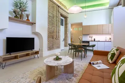 Zona de estar de Genteel Home Boteros