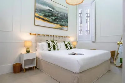 Cama o camas de una habitación en Genteel Home Boteros