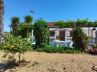 Jardín al aire libre en Finca La Serena - Badajoz