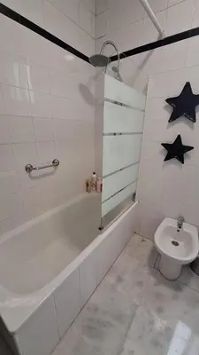 Un baño de Budget and lovely apartments Sevilla center