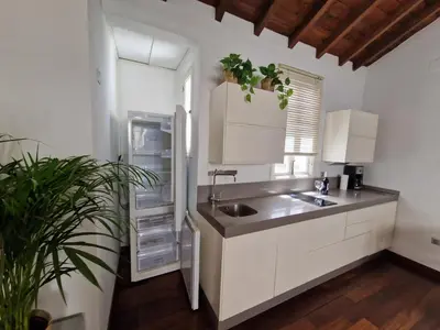 Una cocina o zona de cocina en Loft luz del Duque