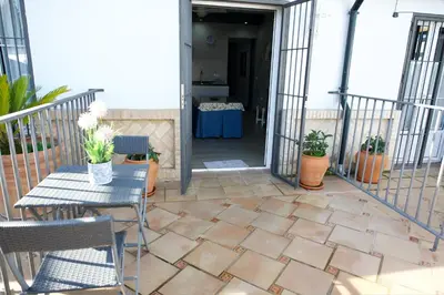 Un balcón o terraza de Apartamentos Turisticos Ilusiones 2