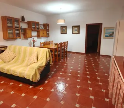 Zona de estar de Chalet Rural Las Rozas
