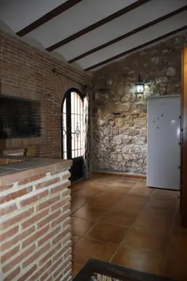 Una cocina o zona de cocina en Casa rural El Carmen