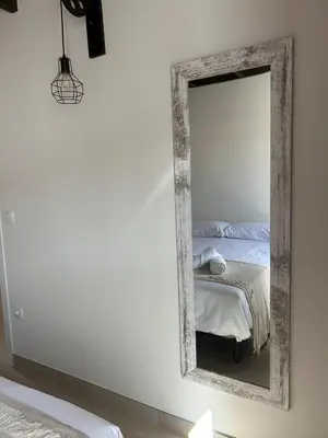 Cama o camas de una habitación en Puerta de los Castañares A