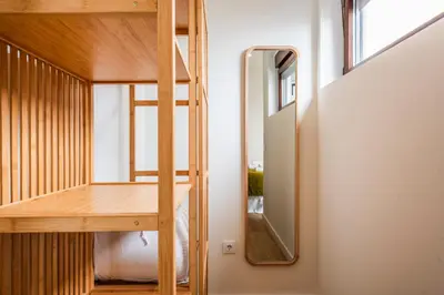 Cama o camas de una habitación en Los Patios de Feria - Luz de Poniente