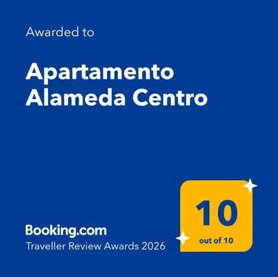 Certificado, premio, señal o documento que está expuesto en Apartamento Alameda Centro