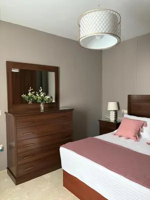 Cama o camas de una habitación en Apartamento Alameda Centro