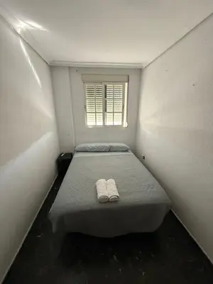 Cama o camas de una habitación en Apartamento Familiar