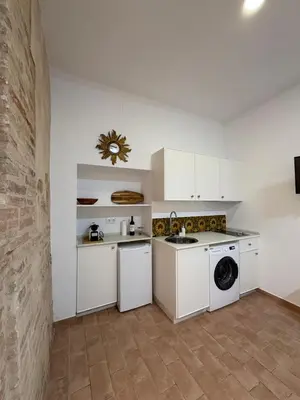 Una cocina o zona de cocina en Sol de Ancha