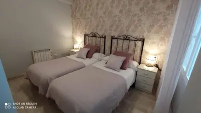 Cama o camas de una habitación en Apartamento Menina San Andres